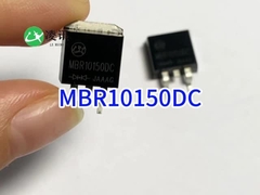 10A150V TO-263 MBR10150DC Schottky Barrier Diode Frekuensi Tinggi Untuk Conerters