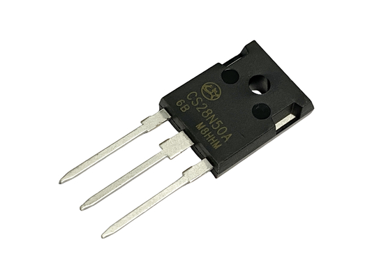 28A500V CS28N50A6 MOSFET Tegangan High Breakdown untuk Switch Mode Power Supply