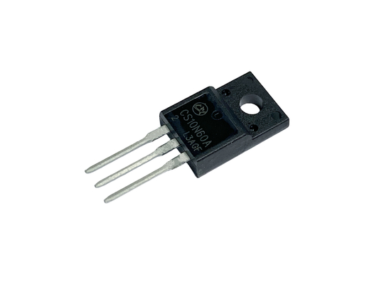 10A600V CS10N60A2 TO-220F Low ON Resistance Motor Control Mosfet Tegangan Tinggi Untuk Industri