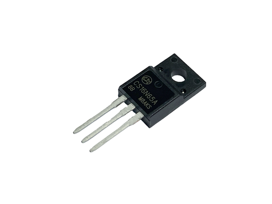 16A650V CS16N65A8 MOSFET Tegangan Tinggi Dengan Muatan Gerbang Rendah TO-220F