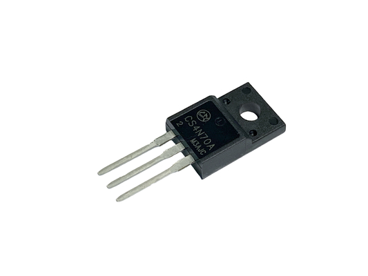 4A700V TO-220F CS4N70A2 Fast Switching High Voltage MOSFET Untuk Switch Mode Power Supply