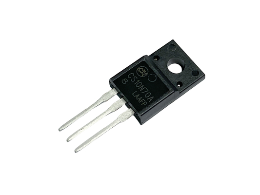 10A700V MOSFET Tegangan Tinggi CS10N70A8 TO-220F Untuk Pasokan Listrik Tanpa Gangguan