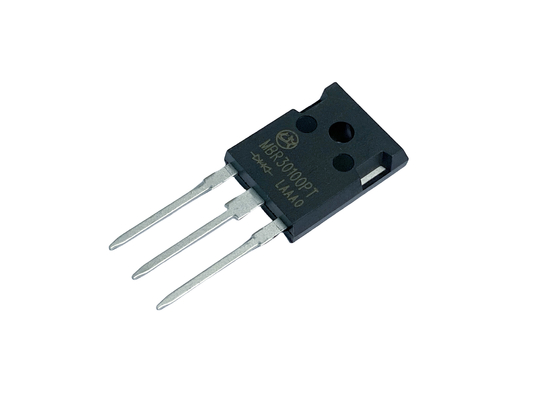 30A 100V High Current Schottky Barrier Diode Untuk DC DC Converters TO-247