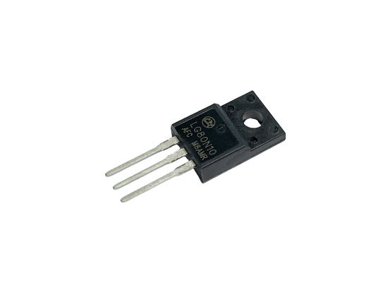 LG80N10AF 100V TO-220F MOSFET Tegangan Rendah Untuk Perlindungan Baterai