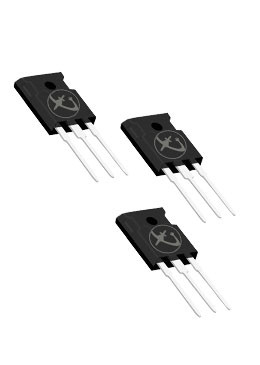 TO-247 Paket Peningkatan Daya IGBT 20KHz-60KHz Untuk Inverter String Surya