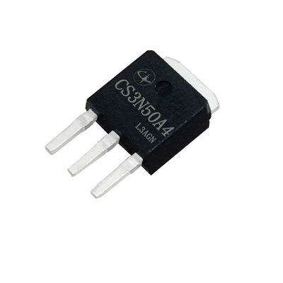 3A 500V 2.85Ω TO-251 MOSFET Daya Tinggi Industri Multiscene N-Channel Mos