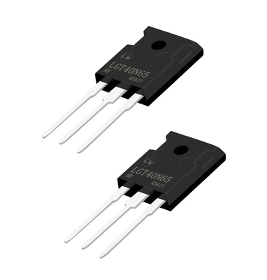 Frekuensi tinggi N Channel Enhancement Mode Power IGBT 40A 650V Untuk PFC