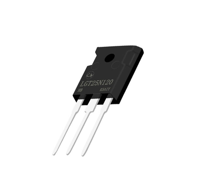 TO-247 Enhancement Mode Power IGBT 25A 1200V Kapasitas arus tinggi