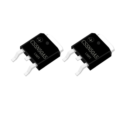 TO-252 Surface Mount High Power Semiconductor 5A 500V 1.33Ω Untuk Pengering Rambut