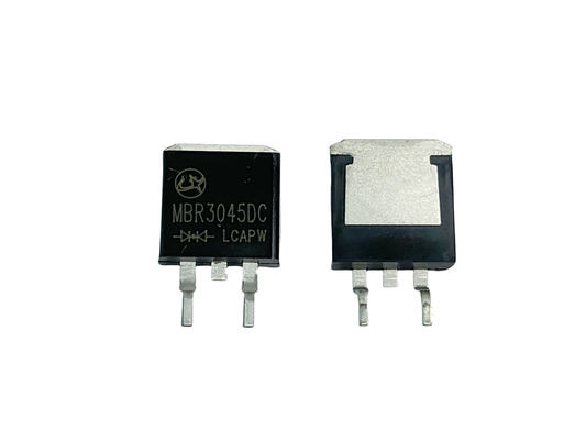 30A45V TO-263 Schottky Barrier Diode MBR3045DC Sumber Daya Mode Berganti