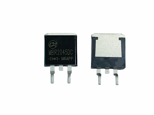 20A45V MBR2045DC TO-263 Schottky Barrier Diode Untuk Cahaya dan Conerters