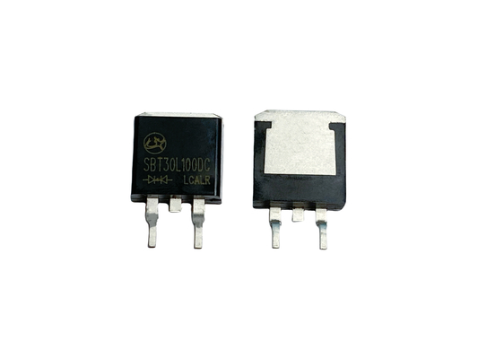 30A100V TO-263 SBT30L100DC Surface Mount Low VF Schottky Diode Dengan Kerugian Daya Rendah