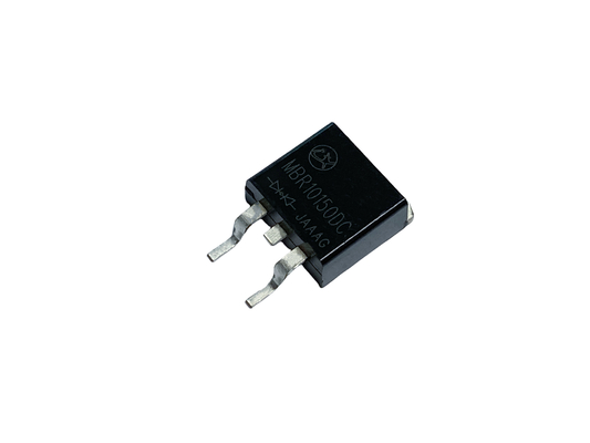 MBR10150DC 10A150V TO-263 Schottky Barrier Rectifier Tegangan Depan Rendah Untuk Pasokan Listrik