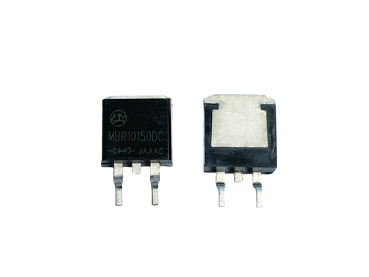 MBR10150DC 10A150V TO-263 Schottky Barrier Rectifier Tegangan Depan Rendah Untuk Pasokan Listrik