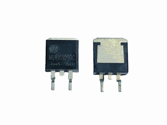 10A100V MBR10100DC TO-263 Dioda Penghalang Schottky Untuk Adaptor Daya