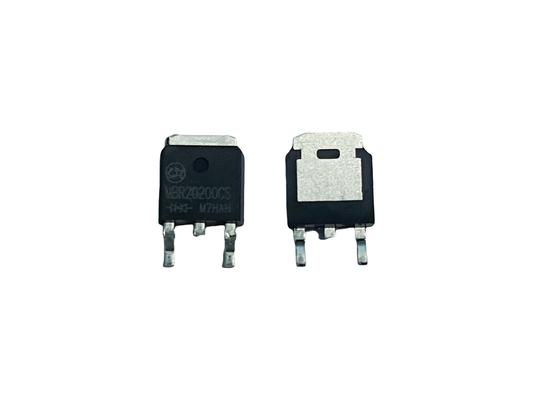 20A200V MBR20200CS TO-252 Dioda Penghalang Schottky Untuk Sumber Daya Switch Frekuensi Tinggi