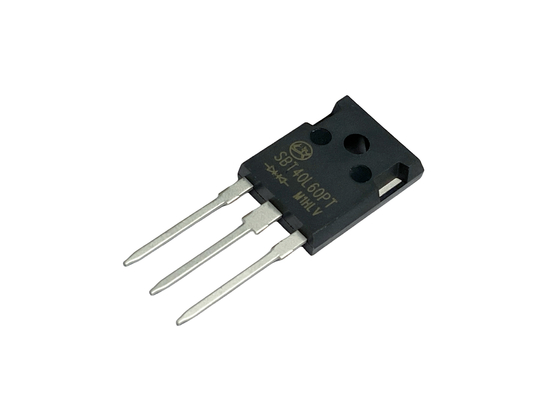 40A60V SBT40L60PT hingga-247 Dioda Schottky VF rendah arus tinggi untuk pasokan listrik