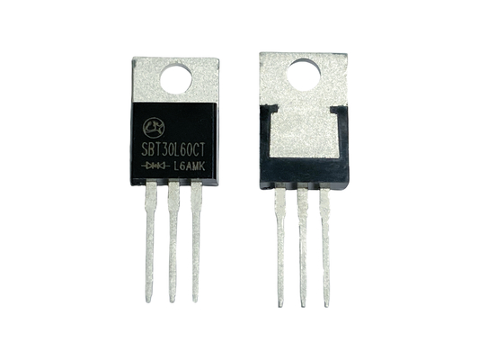 30A60V SBT30L60CT Tegangan Rendah Forward Schottky Untuk Industri TO-220AB