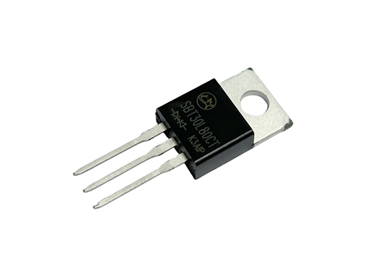 30A80V TO-220AB SBT30L80CT Kecepatan beralih cepat VF rendah Schottky