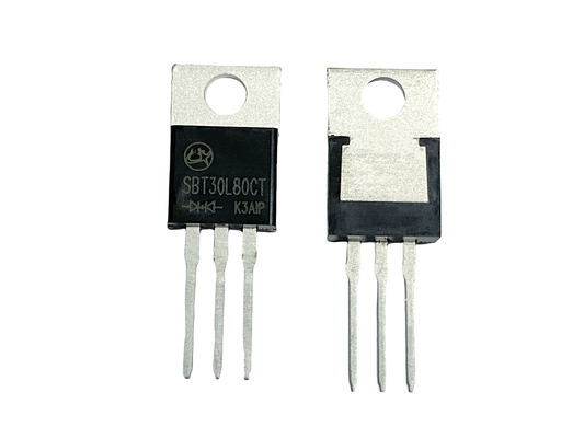 30A80V TO-220AB SBT30L80CT Kecepatan beralih cepat VF rendah Schottky