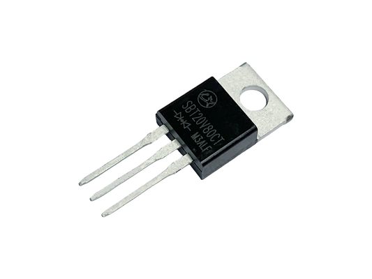20A80V SBT20V80CT Kecepatan Ganti Cepat Dioda Schottky VF Rendah Untuk Penyesuaian