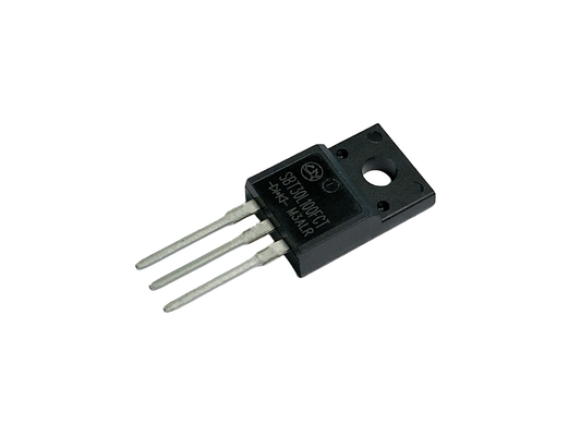 30A100V SBT30L100FCT Kecepatan Switching Cepat Low VF Schottky Diode TO-220F