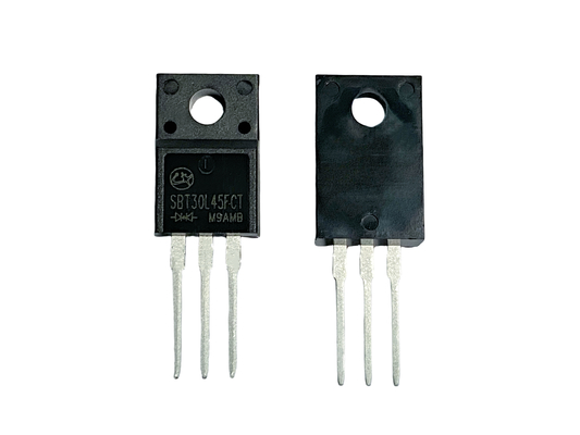 30A45V SBT30L45FCT Low VF Diode Dengan Kecepatan Peralihan Cepat TO-220F