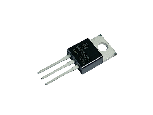 10A60V MBR1060CT Low Forward Voltage Drop Schottky Barrier Diodes Untuk Solusi Pencahayaan