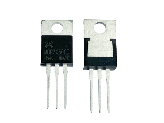 30A60V MBR3060CT Low VF Schottky Diode Untuk Elektronika Otomotif