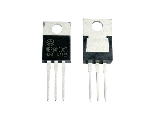 60A150V TO-220AB Schottky Barrier Diode dengan Kecepatan Switching Cepat MBR60150CT
