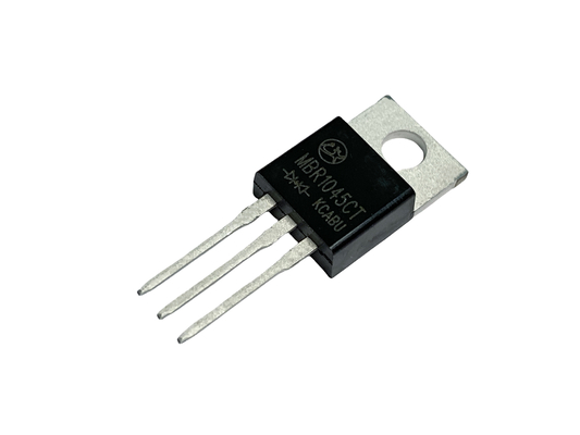 10A45V MBR1045CT Tegangan Depan rendah VF Schottky Barrier Diode Untuk Adaptor