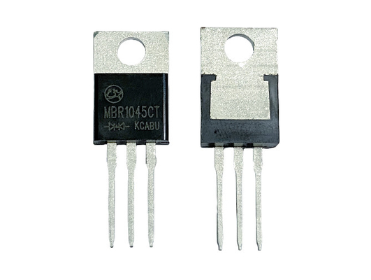 10A45V MBR1045CT Tegangan Depan rendah VF Schottky Barrier Diode Untuk Adaptor