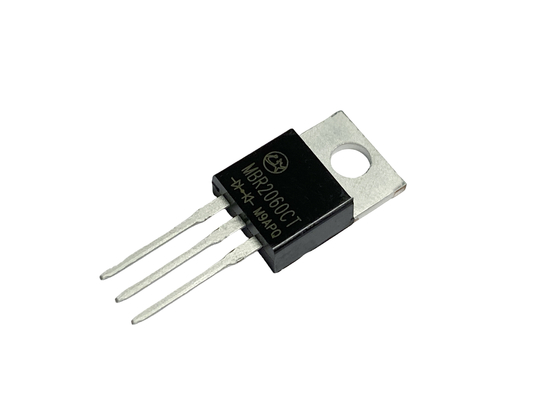 20A60V MBR2060CT Schottky Barrier Diode Dengan Tegangan Depan VF Rendah