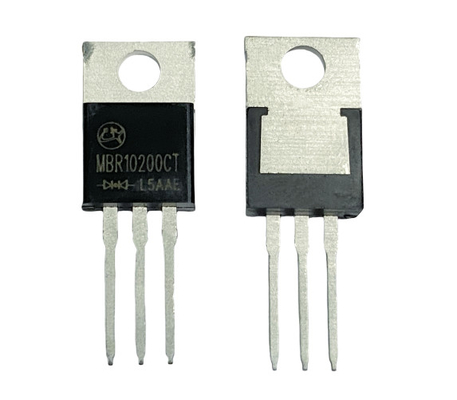 10A200V MBR10200CT Dioda Schottky Kecepatan Ganti Cepat TO-220AB