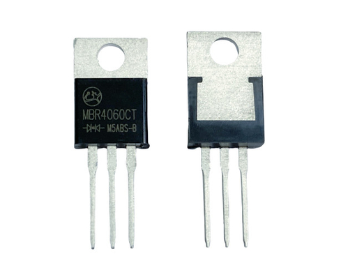 40A60V MBR4060CT Schottky Barrier Diode Untuk Pencahayaan TO-220AB
