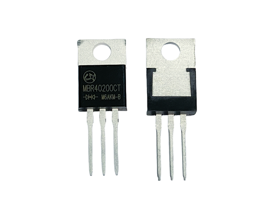40A200V MBR40200CT Dioda penghalang Schottky dengan tegangan maju rendah