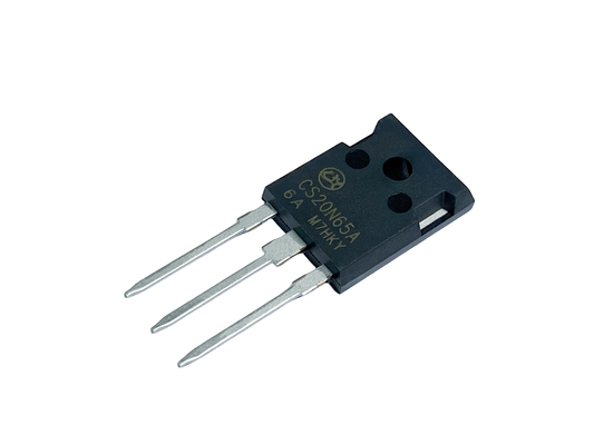 20A650V CS20N65A6 N Saluran Tegangan Tinggi MOSFET 100% Tes Avalanche