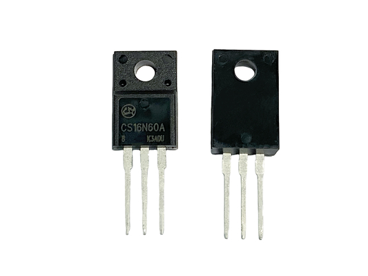 16A600V CS16N60A8 Tegangan Tinggi Mosfet Untuk Power Switch Sirkuit Adaptor Dan Pengecas