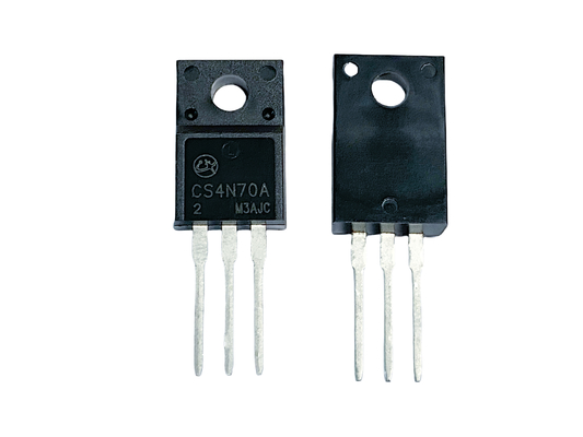 4A700V TO-220F CS4N70A2 Fast Switching High Voltage MOSFET Untuk Switch Mode Power Supply