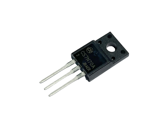 7A700V TO-220F CS7N70A2 HV MOSFET Untuk Power Supply Mode Motor Control Switch