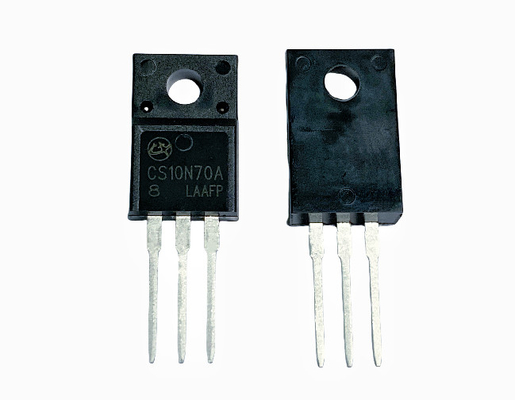 10A700V MOSFET Tegangan Tinggi CS10N70A8 TO-220F Untuk Pasokan Listrik Tanpa Gangguan