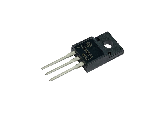 9A500V CS9N50A2 TO-220F Tegangan Tinggi Mosfet N Channel Power Transistor