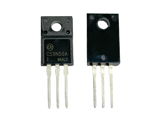 9A500V CS9N50A2 TO-220F Tegangan Tinggi Mosfet N Channel Power Transistor