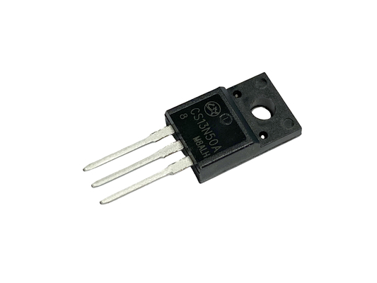 13A500V CS13N50A8 TO-220F Kerangka tebal Tegangan tinggi Mosfet Low ON Resistance