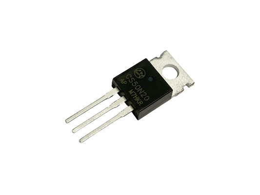 50200V CS50N20AP MOSFET High Breakdown Voltage Low Ciss Power Switch Circuit untuk aplikasi adaptor dan charger