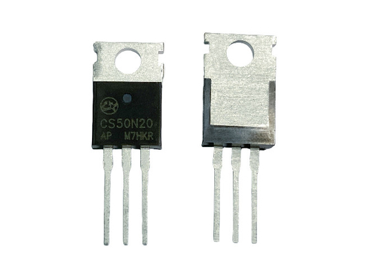 50200V CS50N20AP MOSFET High Breakdown Voltage Low Ciss Power Switch Circuit untuk aplikasi adaptor dan charger