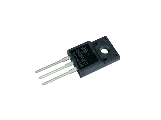 10A 150V MBR10150FCT Dioda penghalang Schottky yang terjangkau untuk beralih frekuensi tinggi dan pada konverter DC / DC