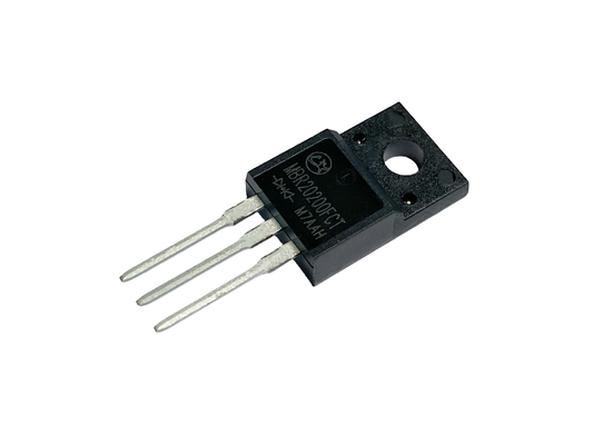 20A 200V Schottky Diode Dan Voltage Ke depan VF Rendah Untuk Motor Drive MBR20200FCT