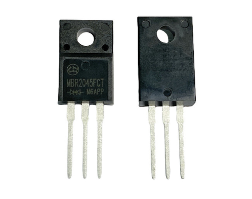 20A 45V High Frequency Switch Power Supply Schottky Barrier Diodes Untuk Onboard DC/ DC Conerters MBR2045FCT