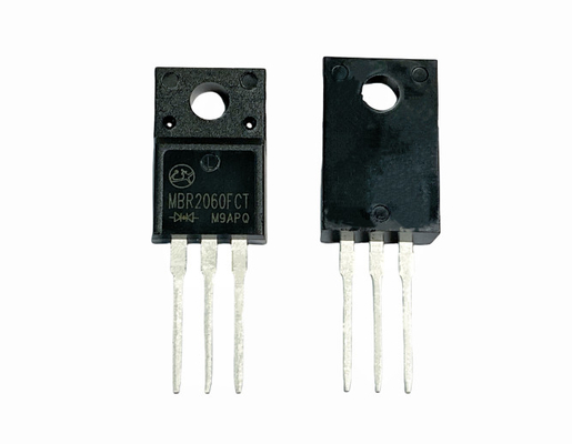 20A600V High Frequency Switch Schottky Barrier Diodes Untuk Sumber Daya MBR2060FCT